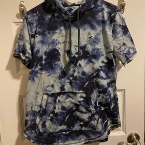 Boys short sleeve Hollister hoodie